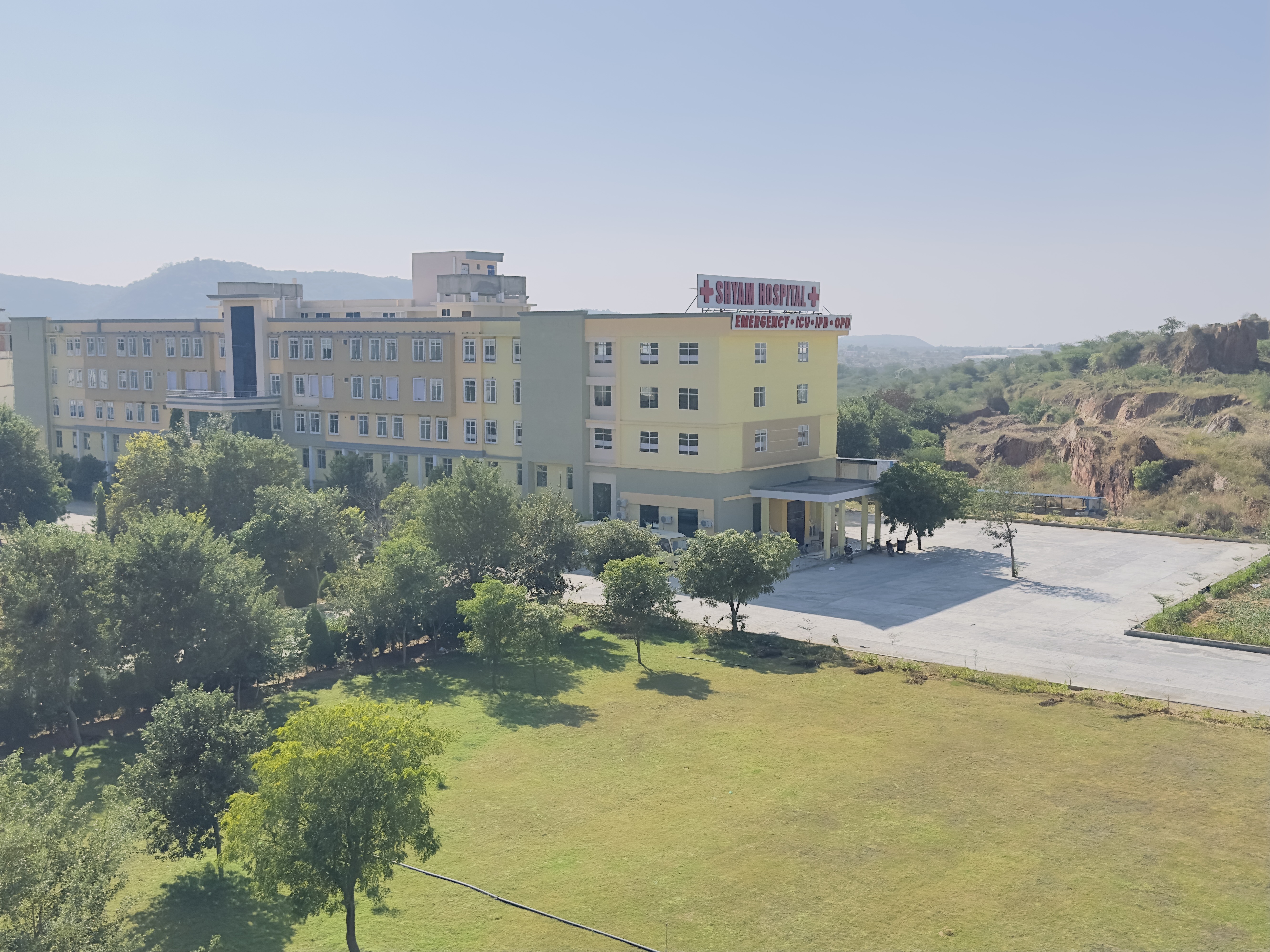 Shyam Hospital campus